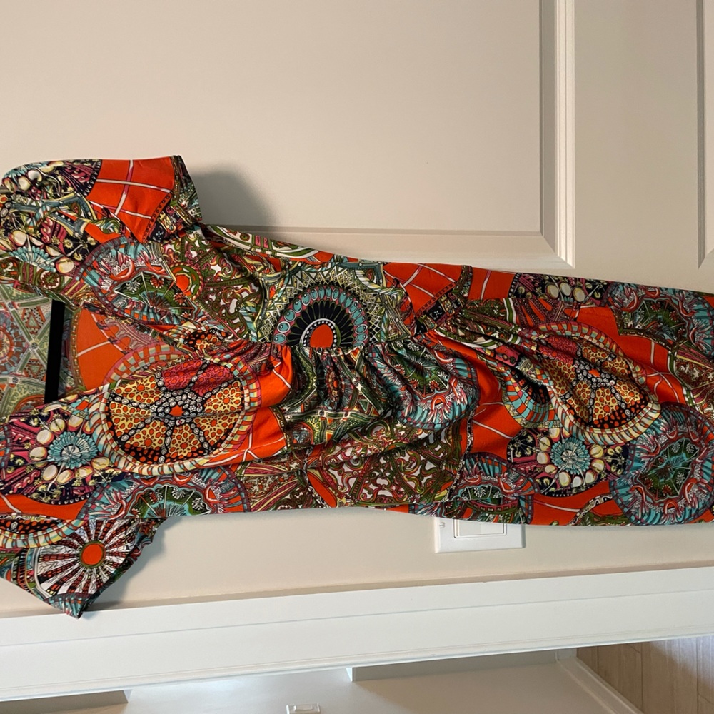 Etro-style  dress